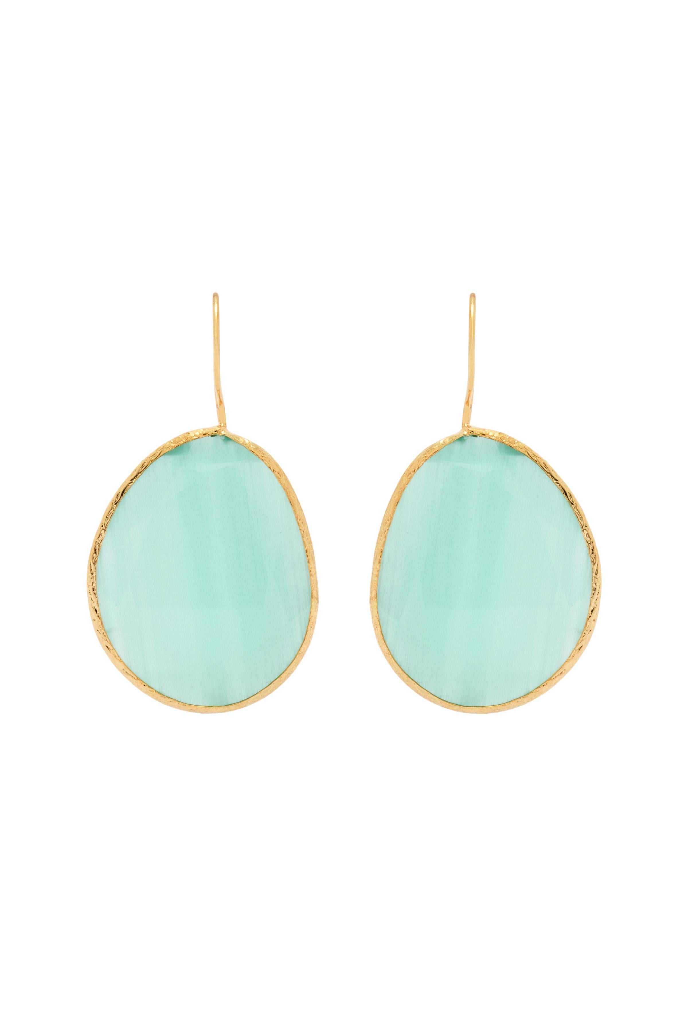 Elara Aqua Earring