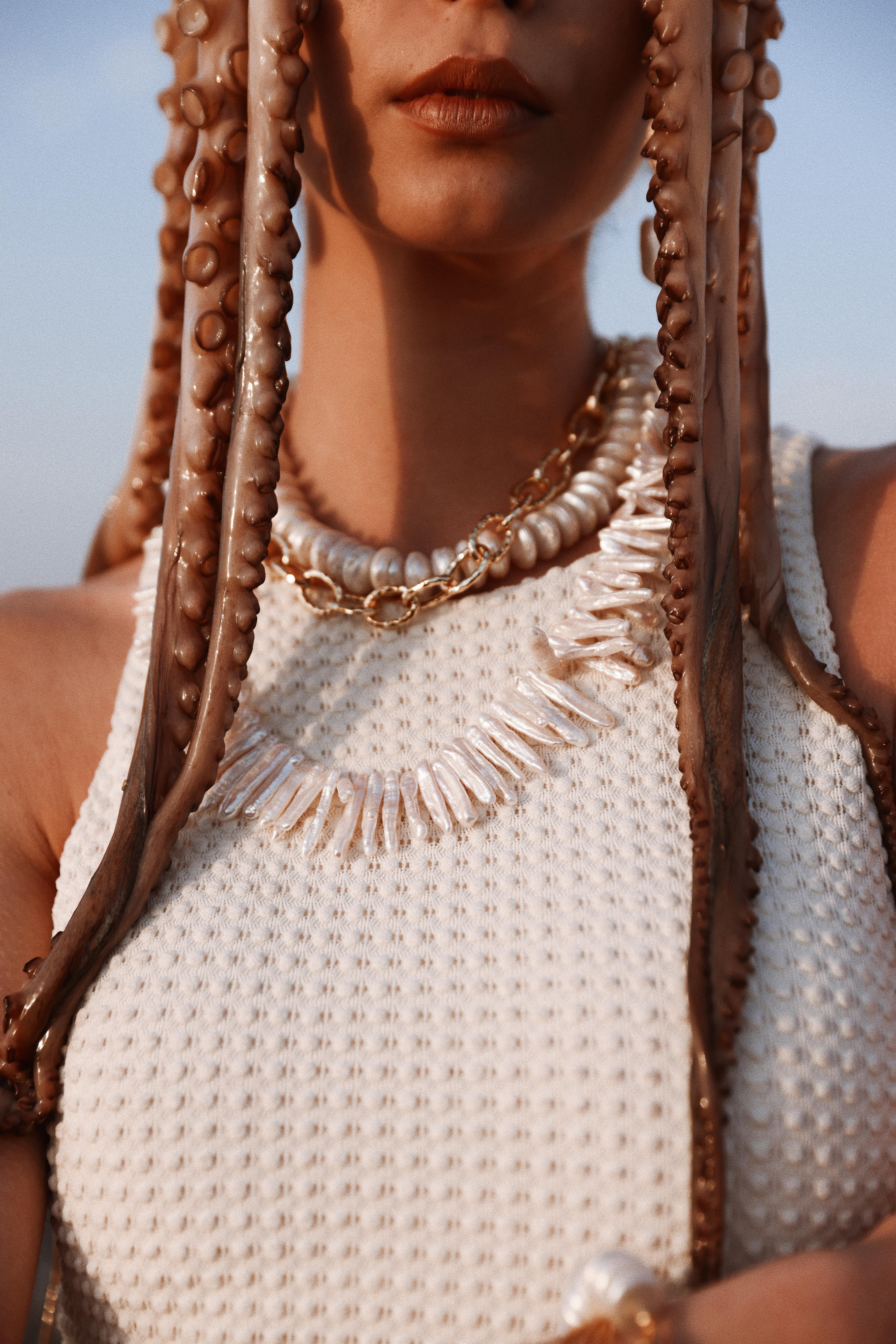 Opal Coil Necklace
