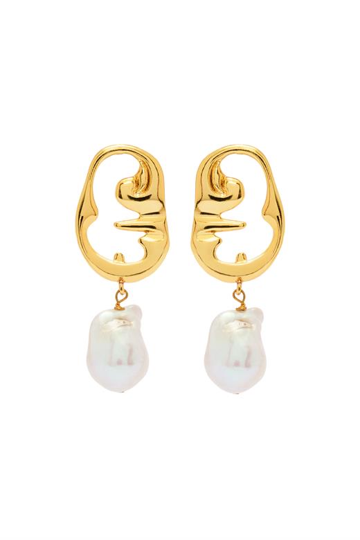 Dune Pearl Earring