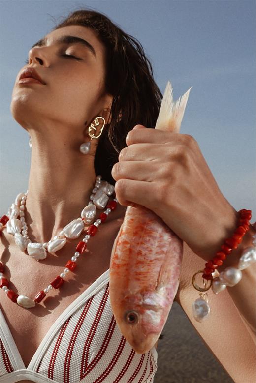 Dune Pearl Earring