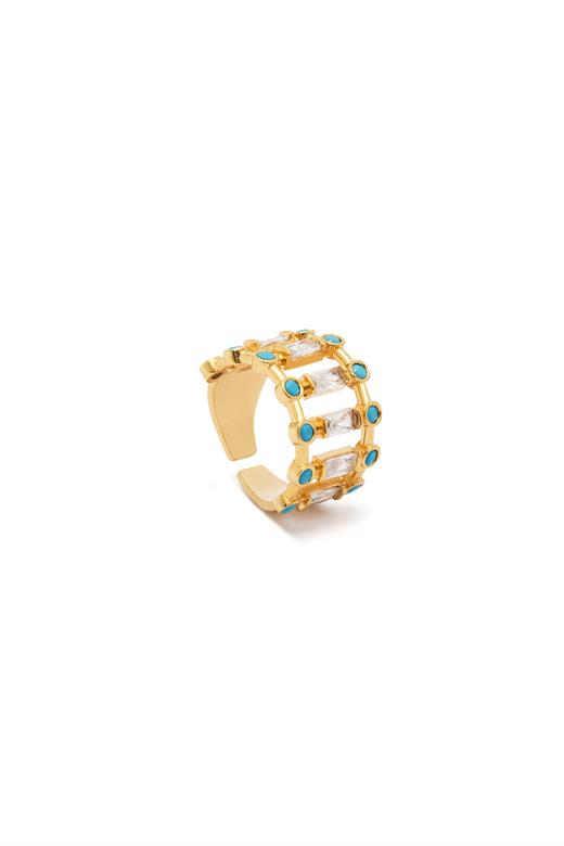 Linea Turquoise Ring
