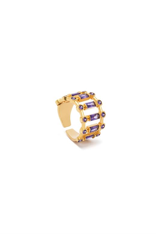 Linea Viola Ring