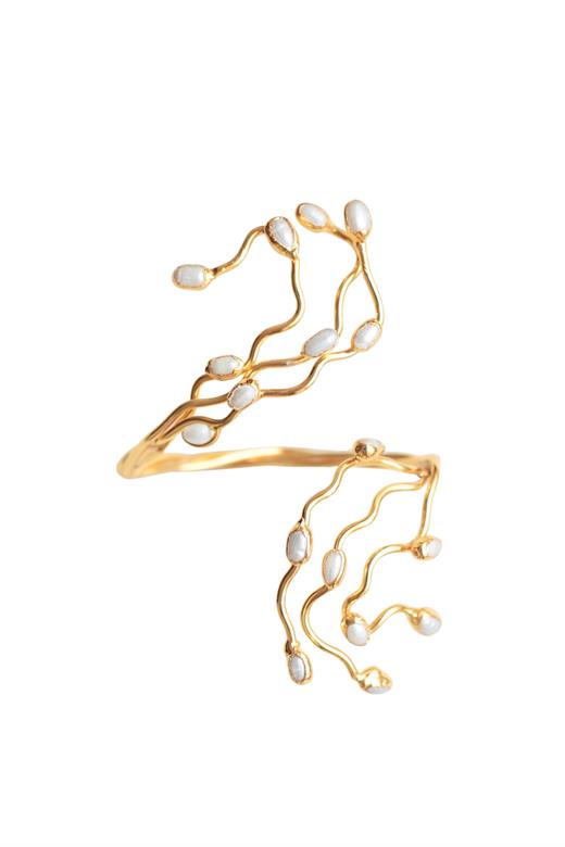 Pearl Bloom Cuff