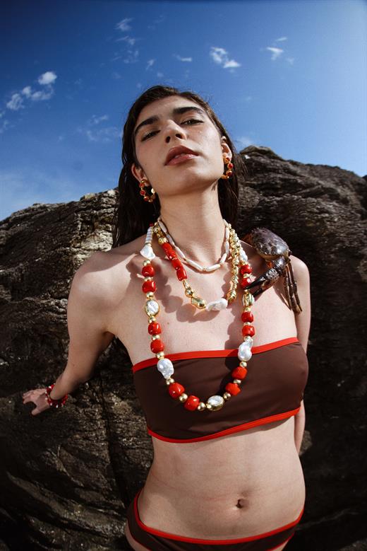 Red Riviera Necklace