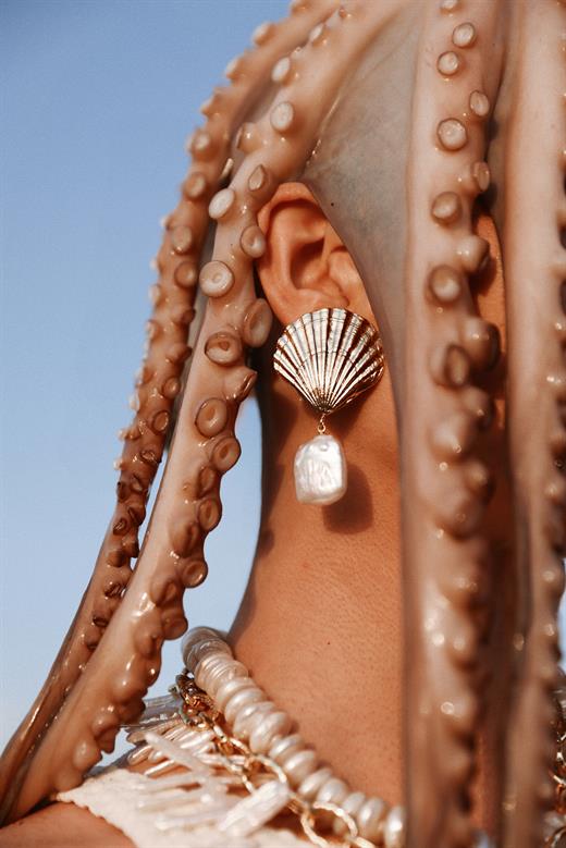 Sirena Baroque Earring