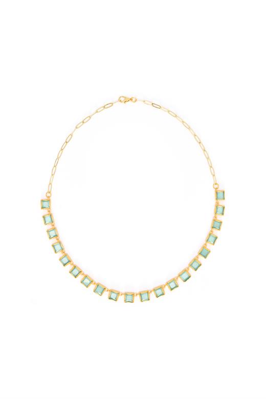 Solea Aqua Necklace