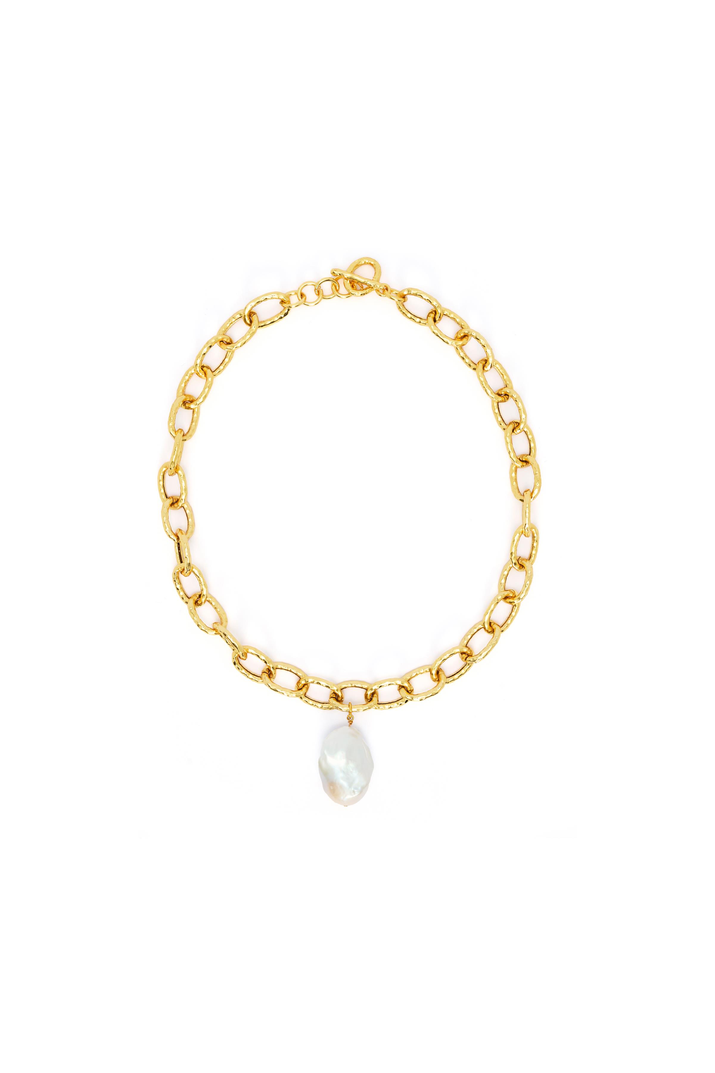 Auric Pearl Necklace