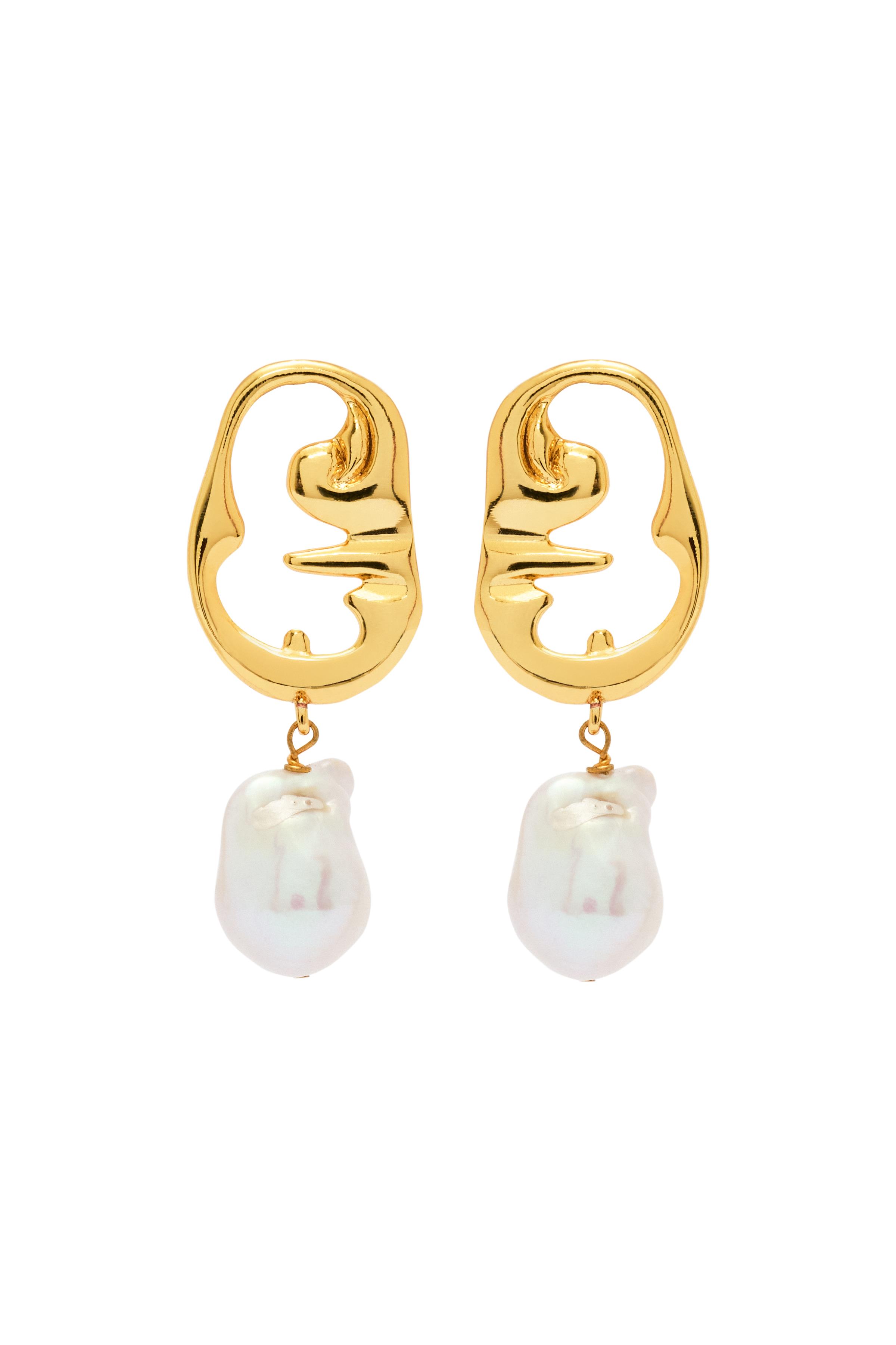 Dune Pearl Earring