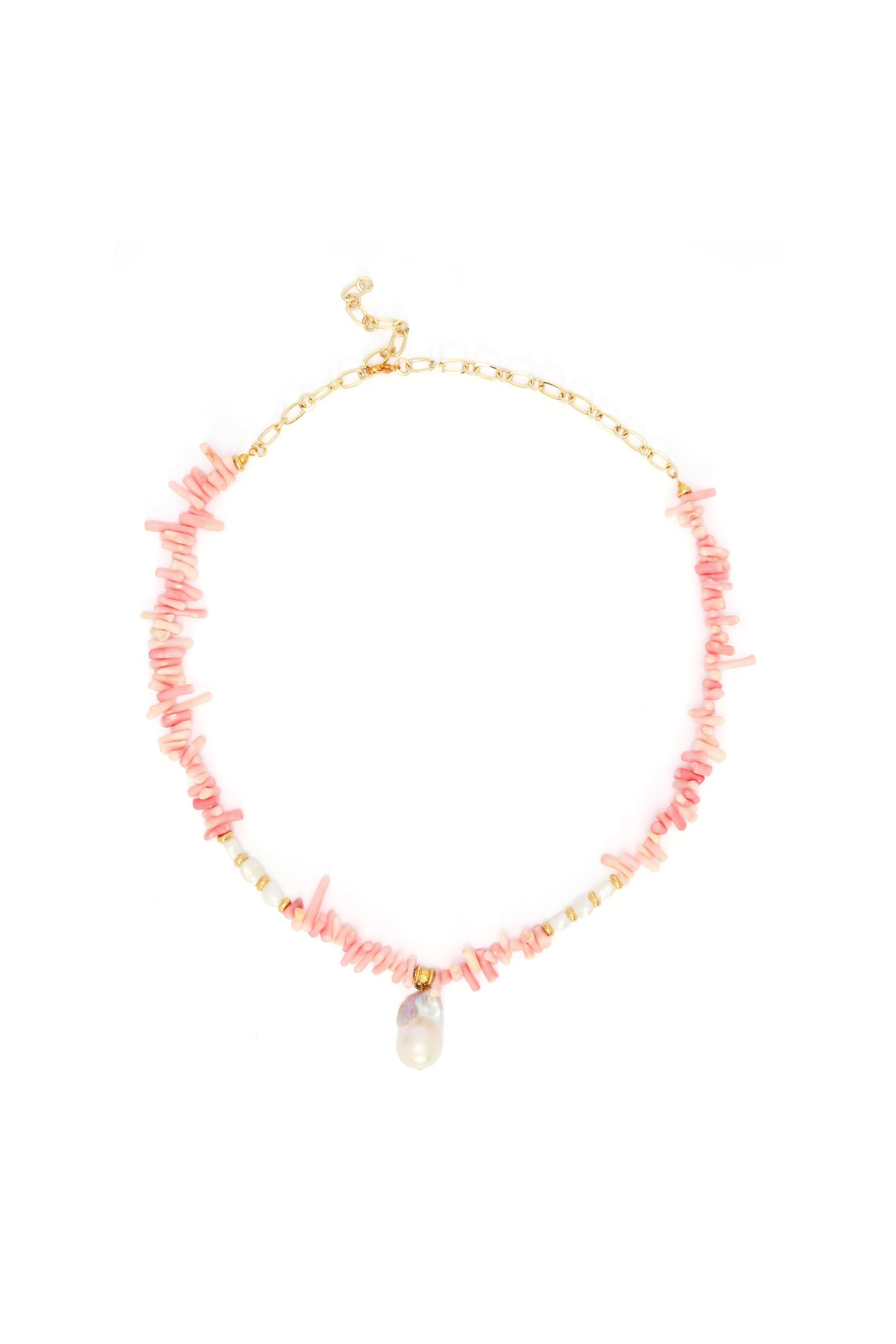 Lune Shore Pink Necklace