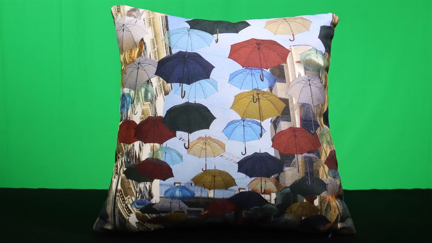 Kırlent Şemsiye Desen