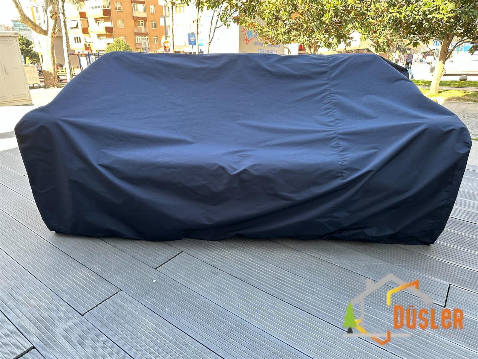 160*80 Koltuk / Mobilya Koruma Örtüsü, %100 Su Geçirmez, İthal Mehler Kumaş, Lastikli Kılıf Branda