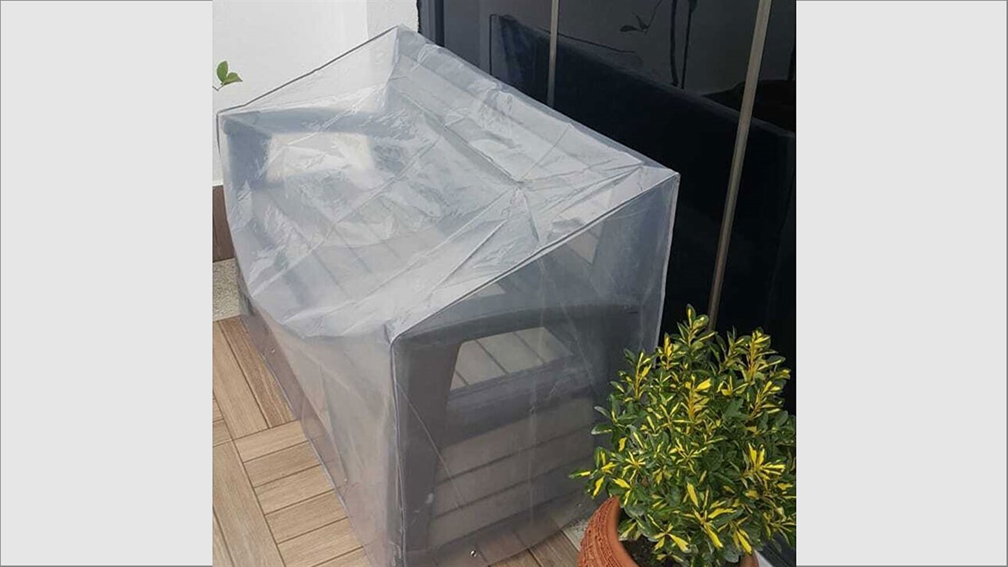 İkili Koruma Örtüsü Şeffaf 160×80