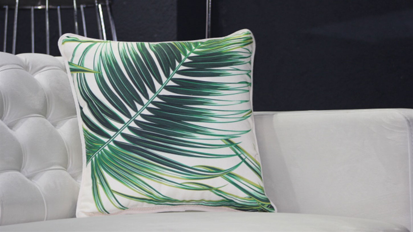 Kırlent Palmiye Yaprağı