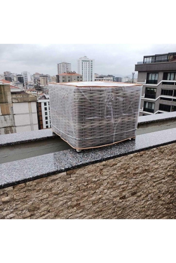 Puf Koruma Örtüsü Şeffaf 45×45