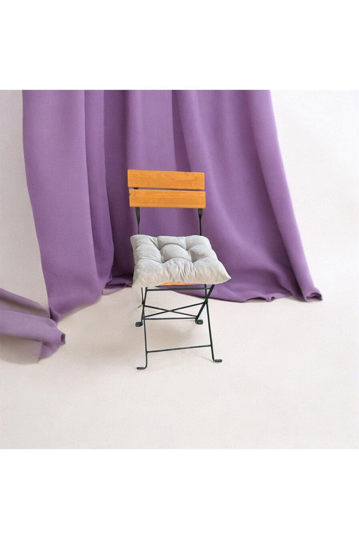 Sandalye Minderi - Gri