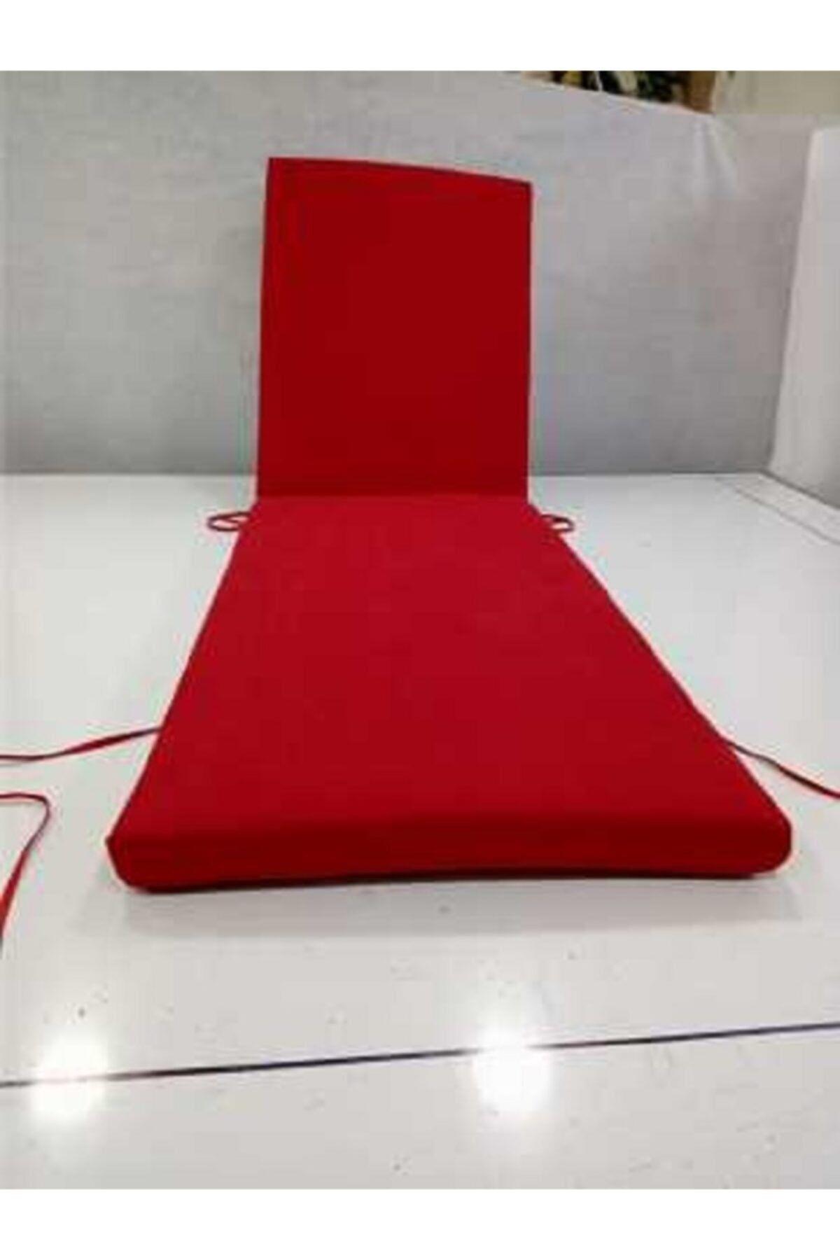 Şezlong Minderi Kırmızı