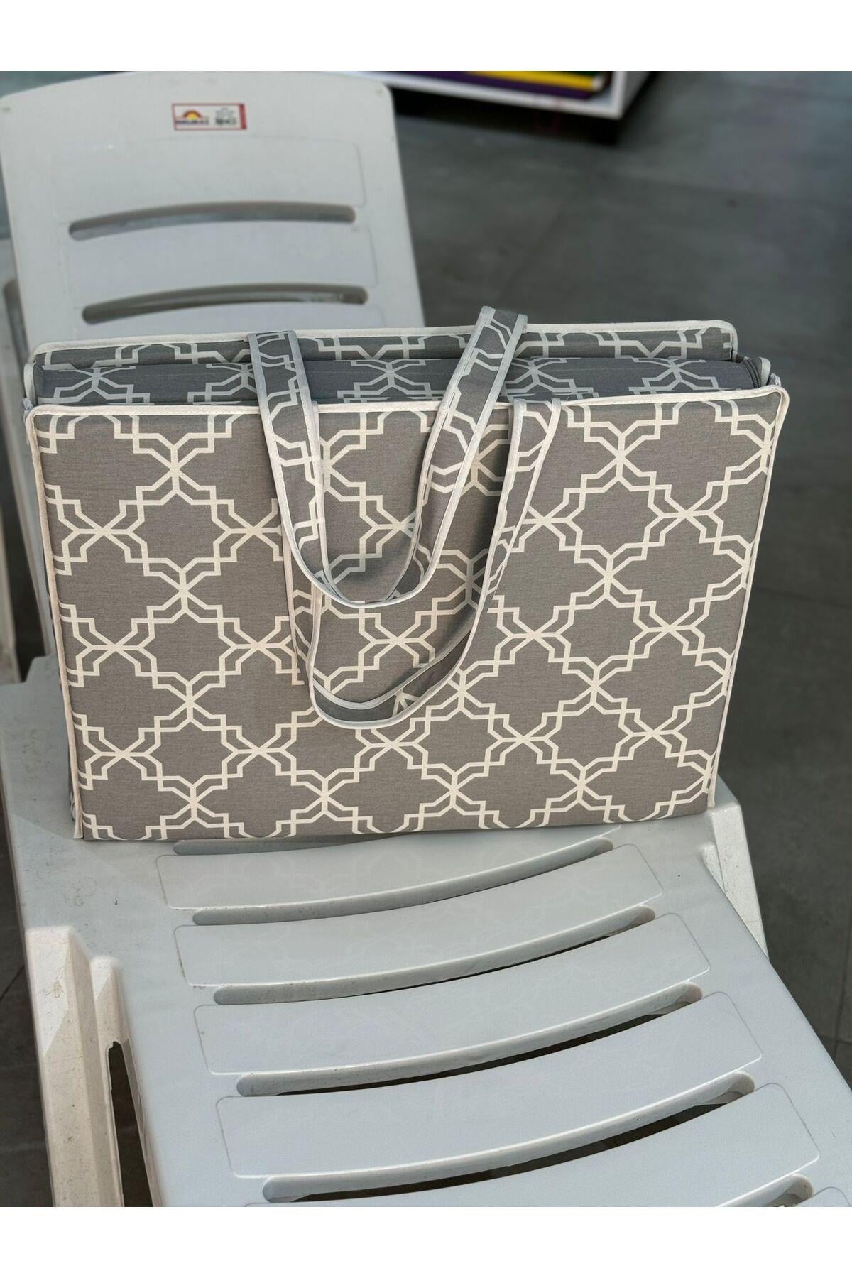 ŞEZLONG MİNDERİ ( PLAJ ÇANTASI)