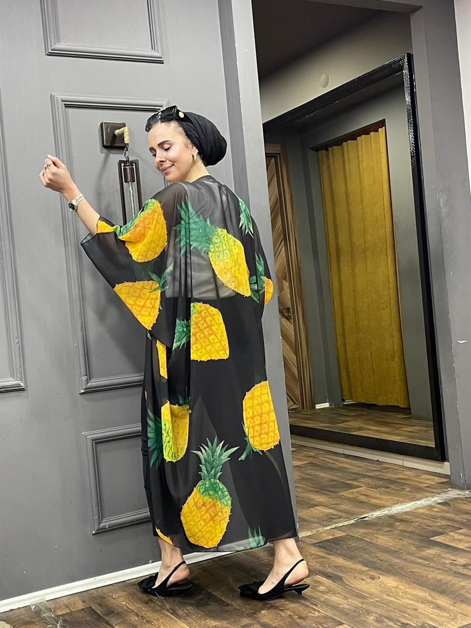 Ananaslı Kimono