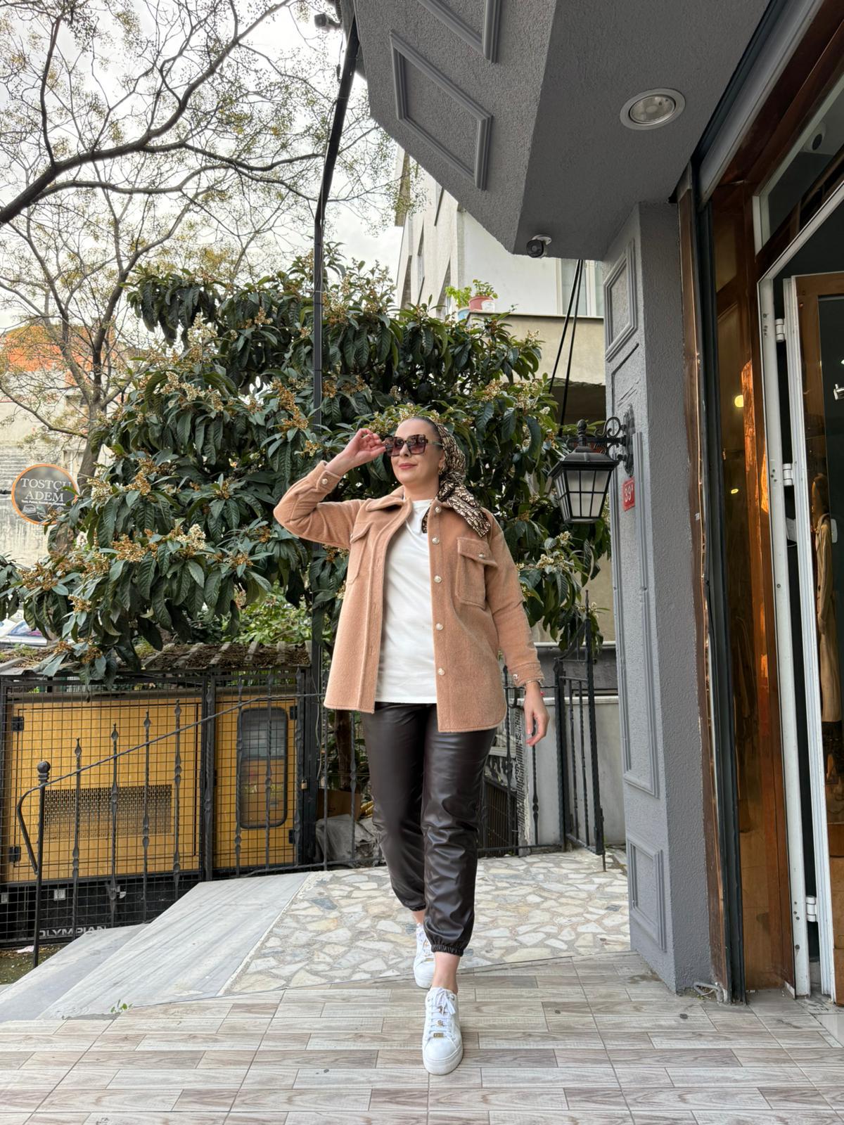 Kaşe Ceket Bal Köpüğü