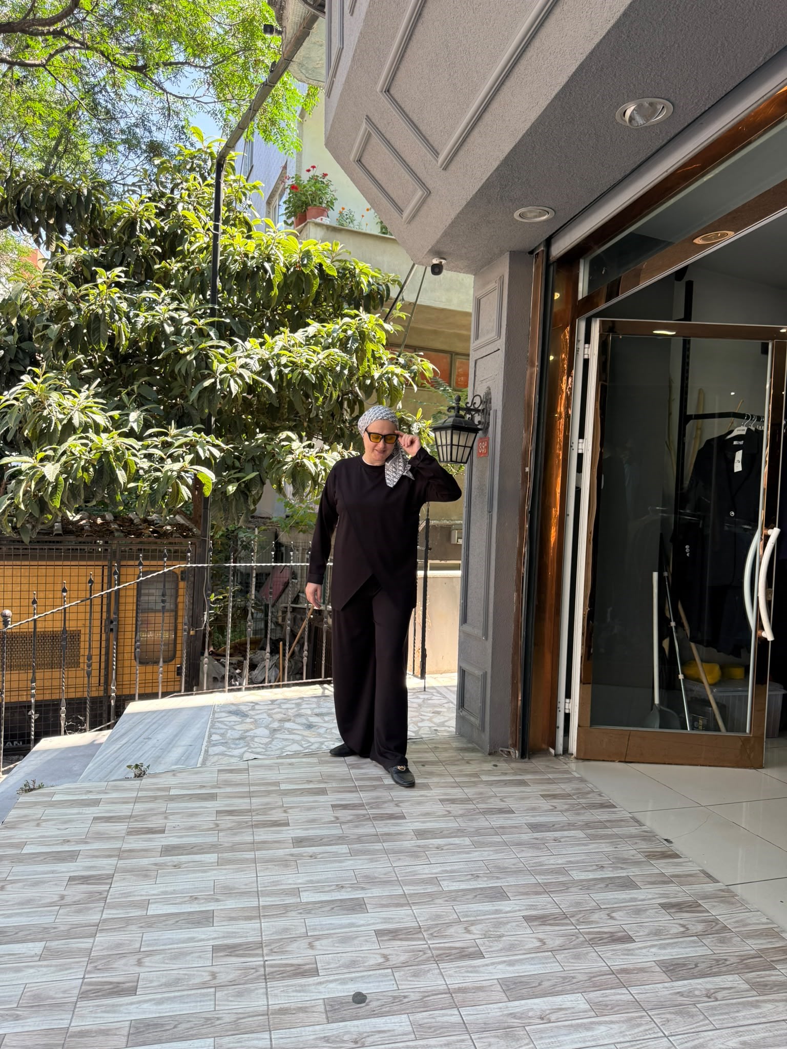 Oysh Çapraz Takım Siyah