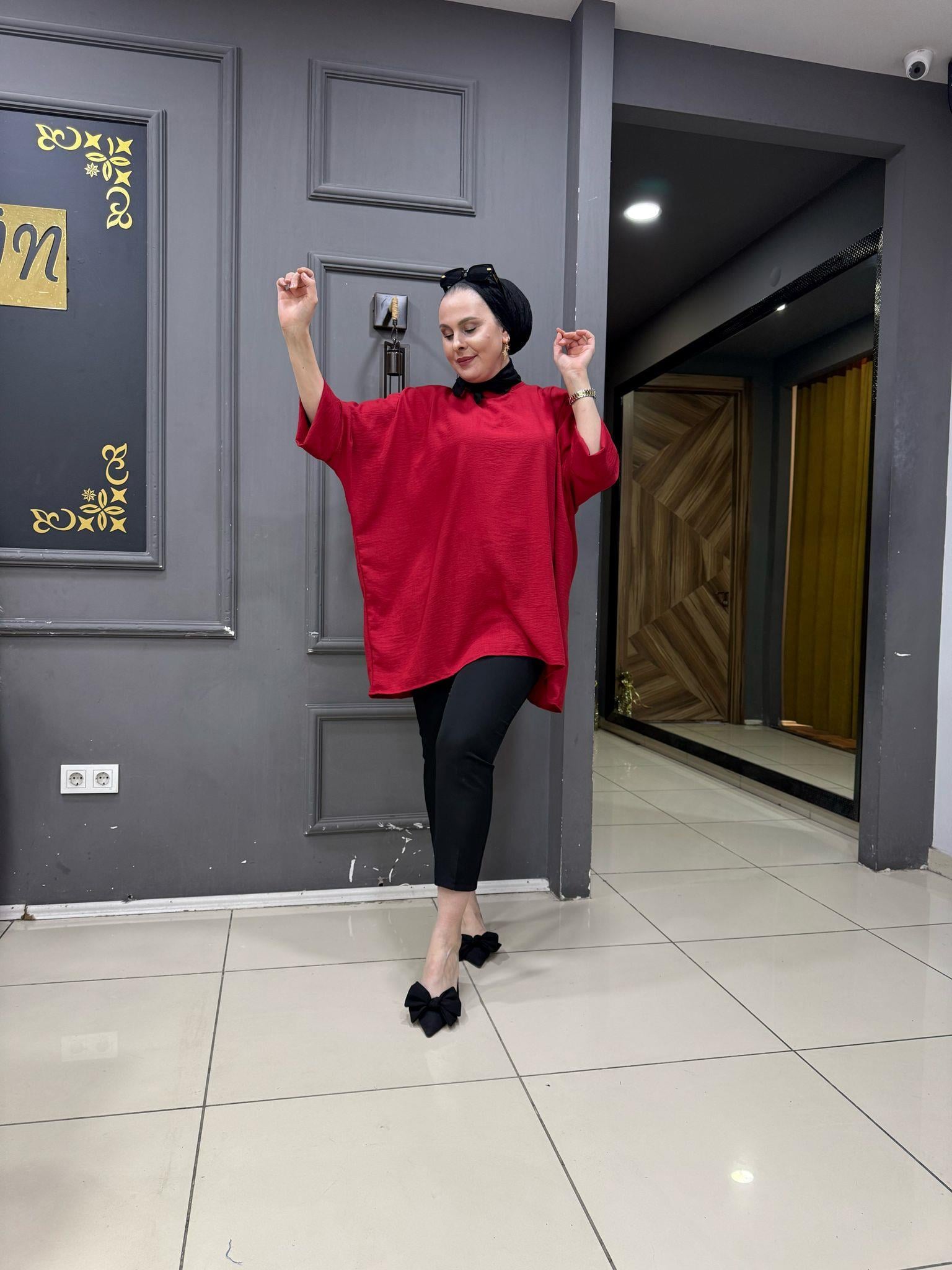 Panço Tunik Kırmzı