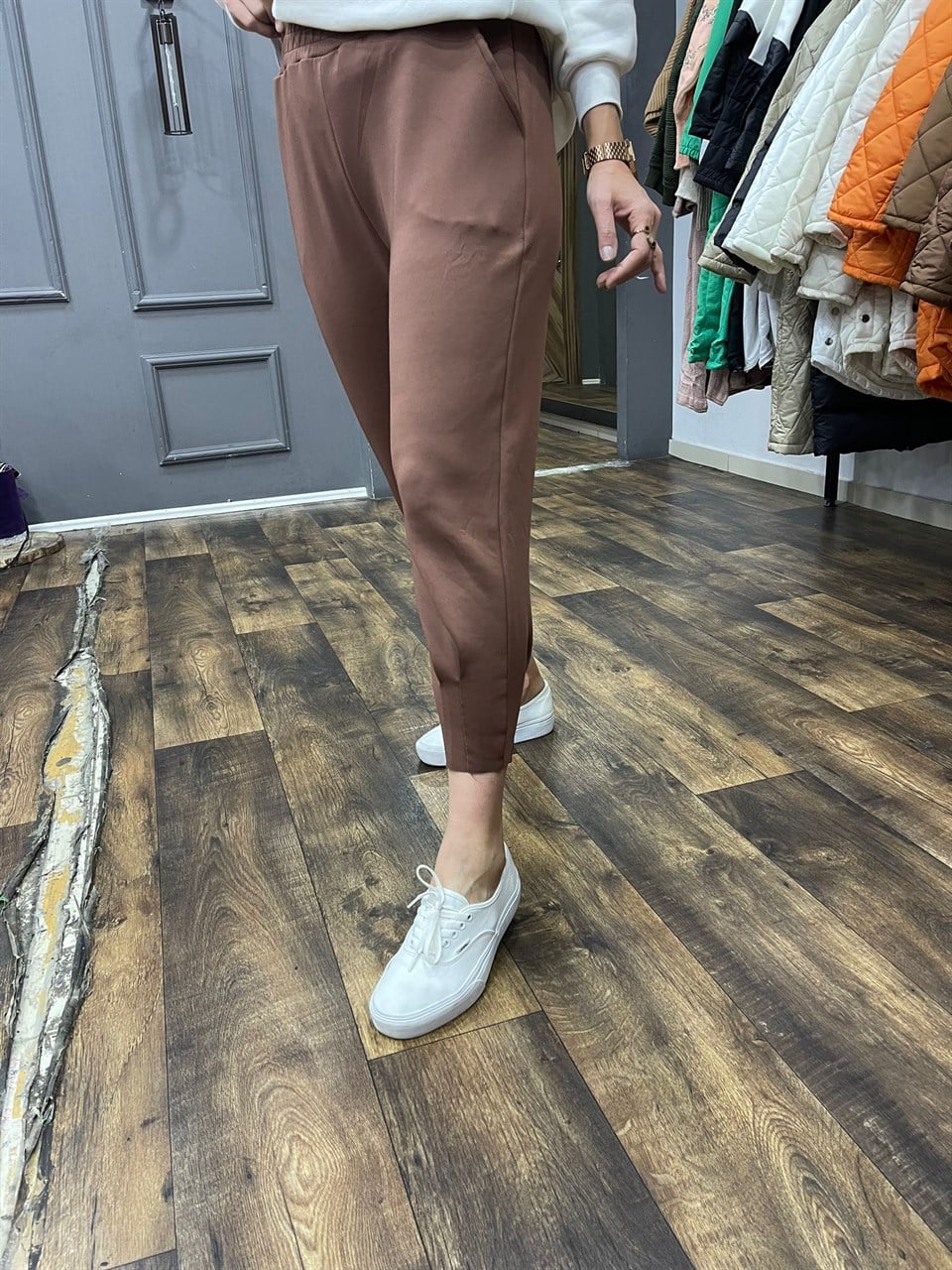 Scuba Alt Eşofman Kahve