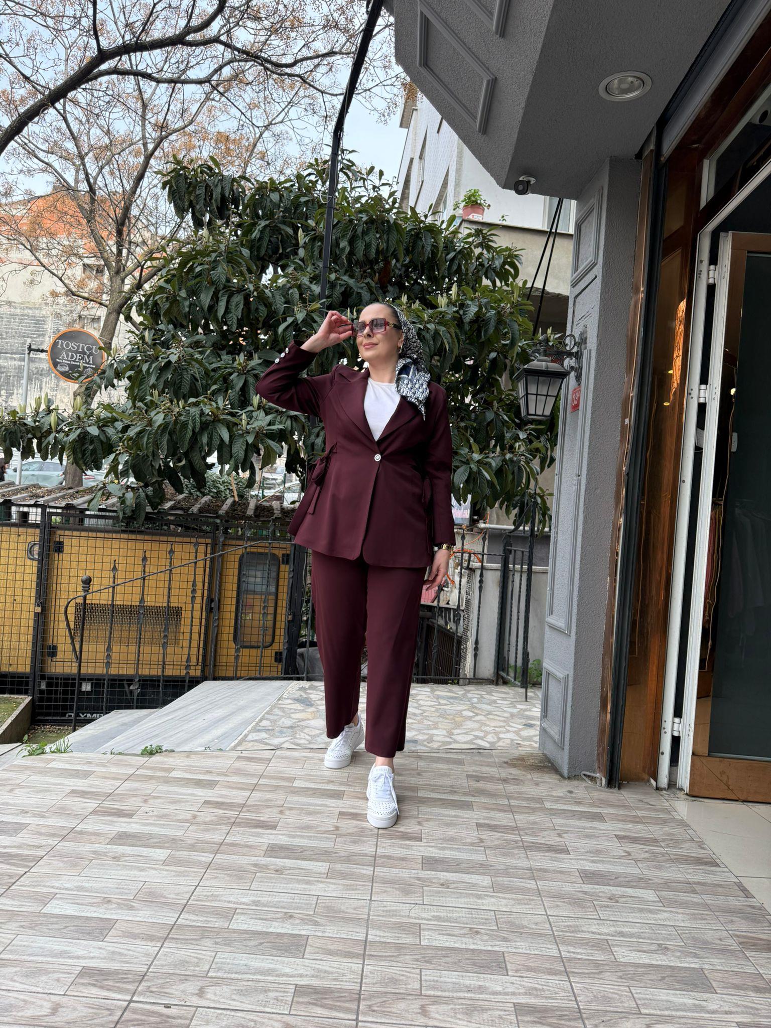 Takım Elbise Bordo