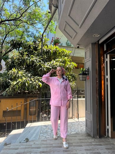 Bella Modal Takım Pembe