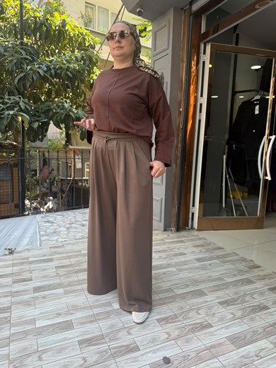 Pantolon .Etek Vizon