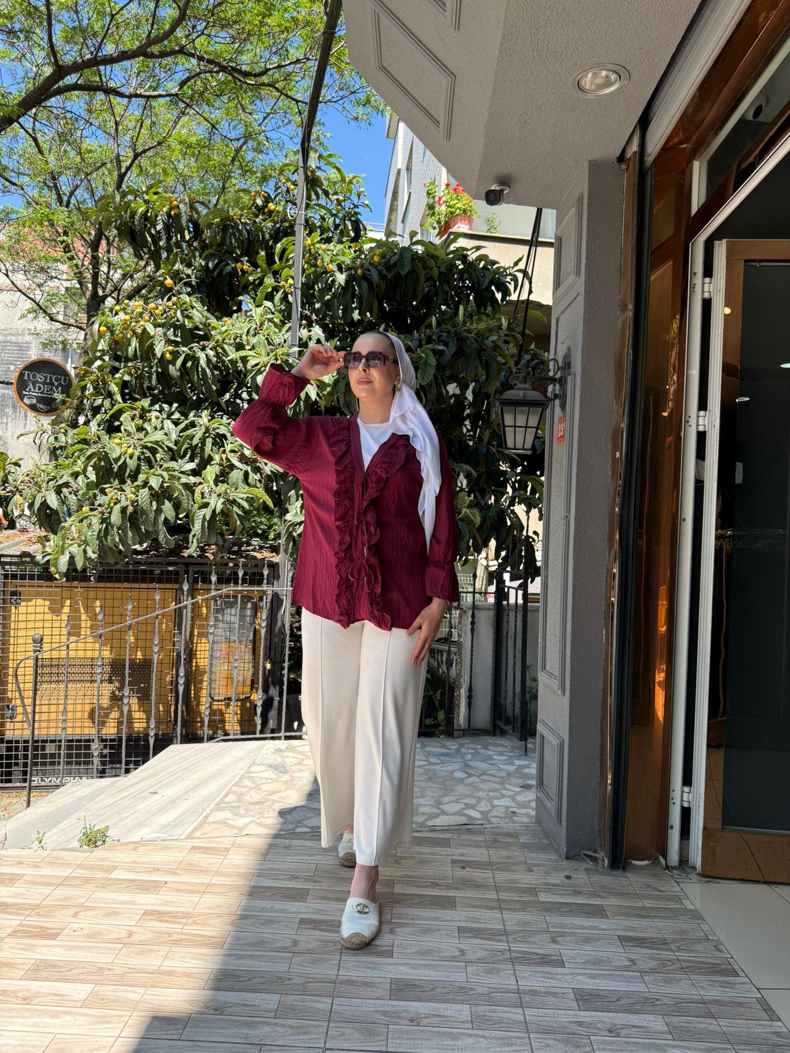 Armül Kimono Bordo