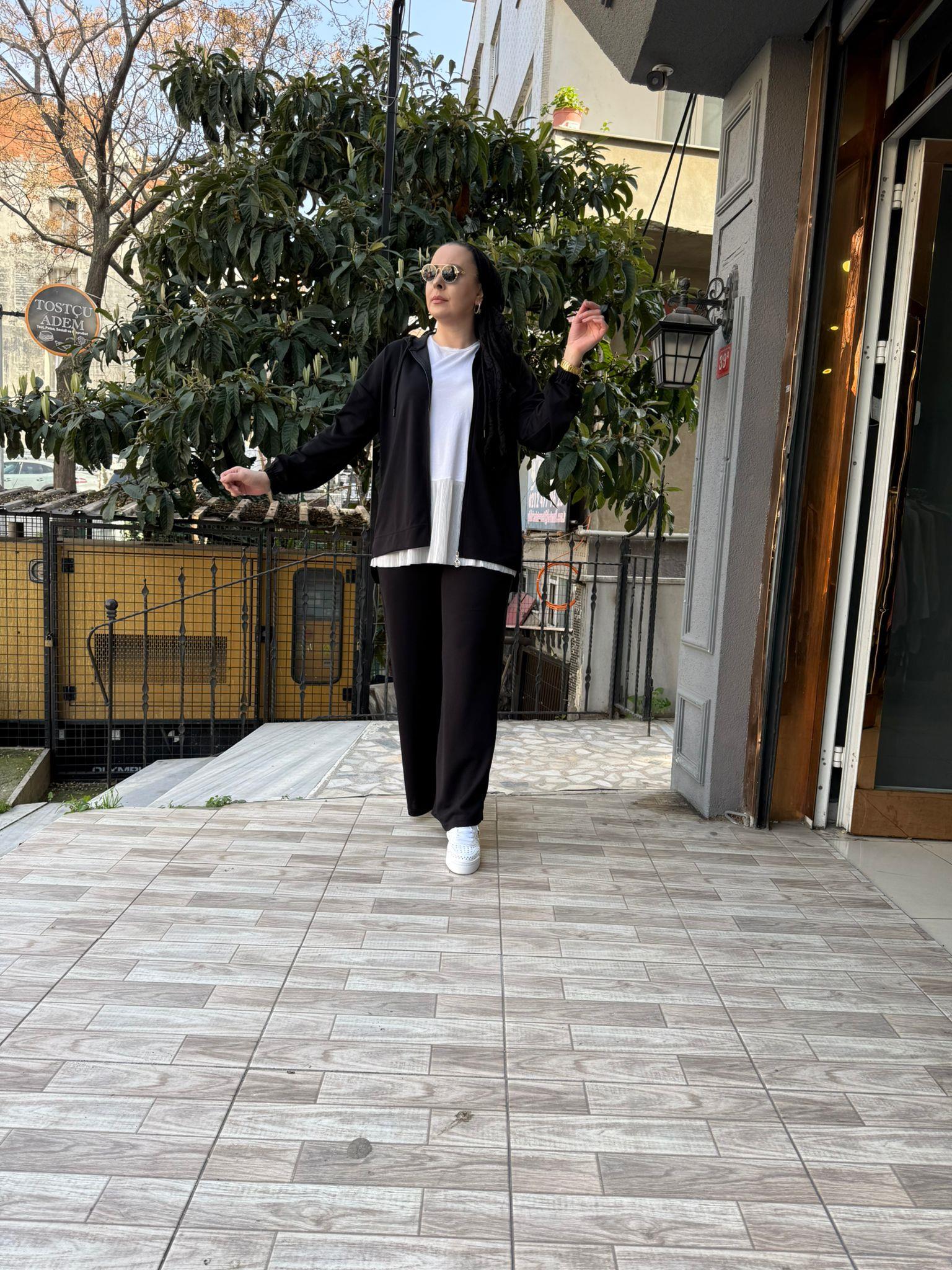 Bol Paça Takım Siyah