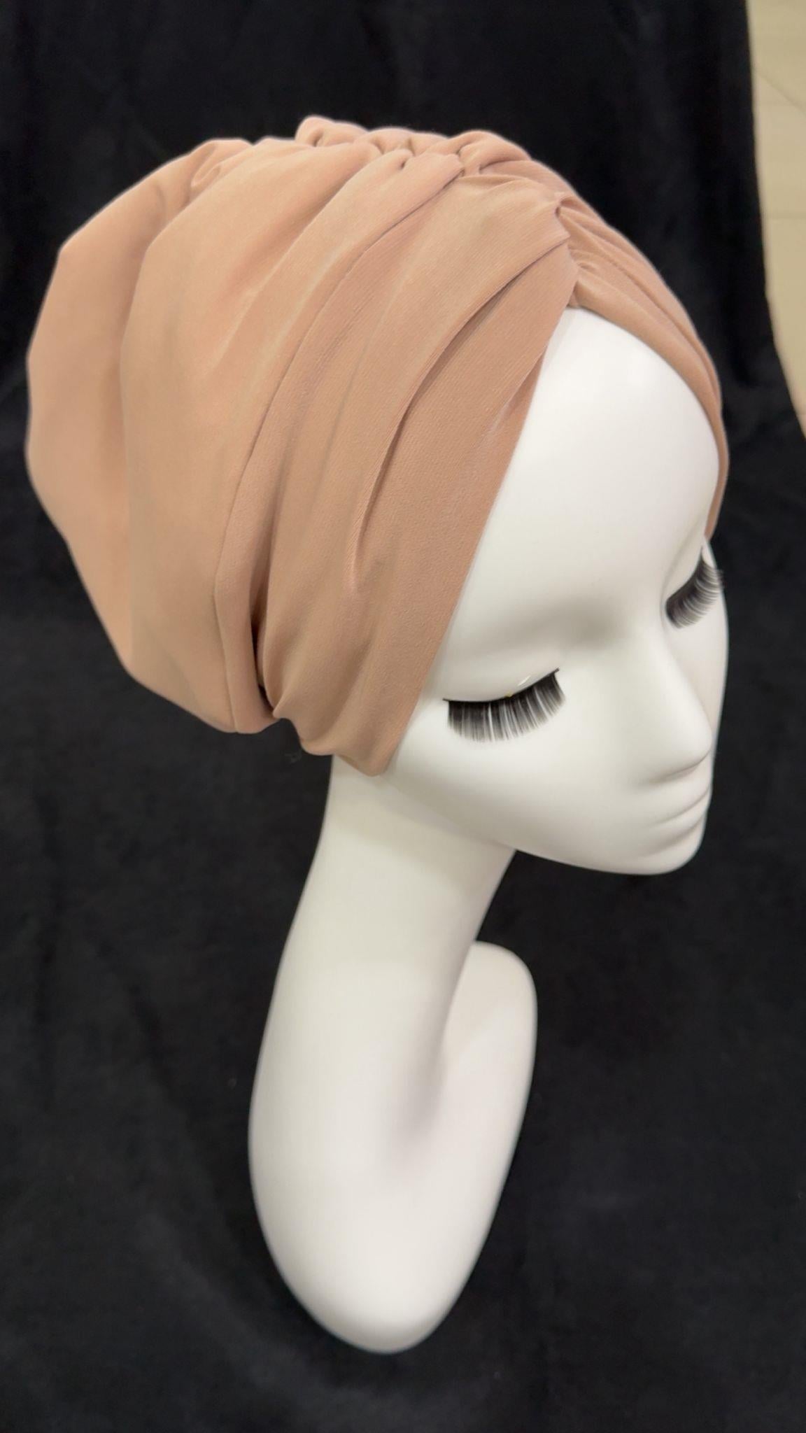 Dolgulu Düğüm Bone Bej