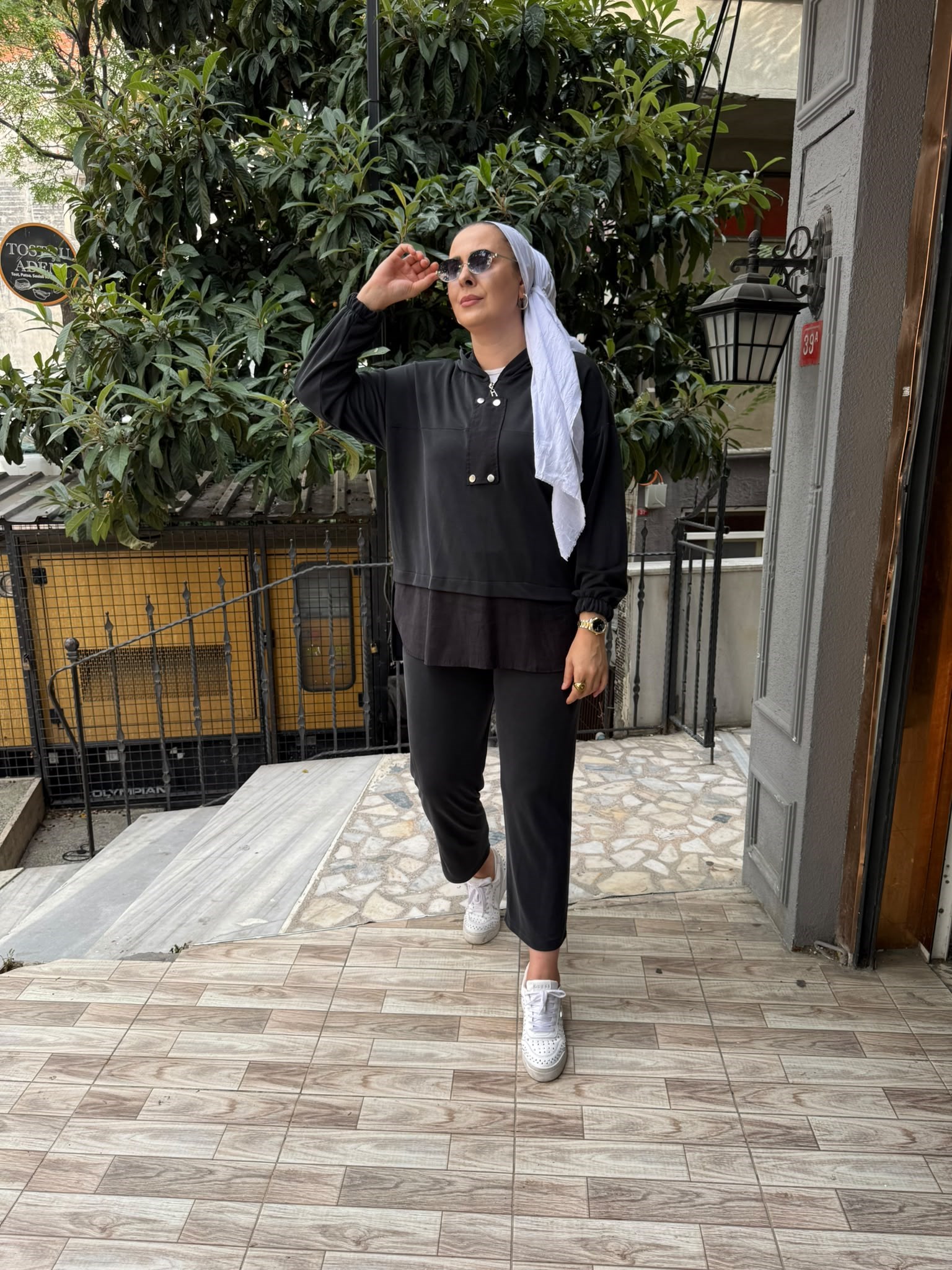 Mia Çıt Çıt Takım Siyah