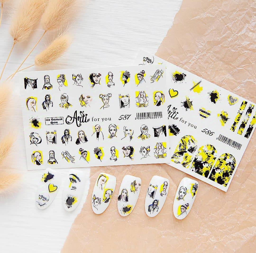 Stiker Arti 586