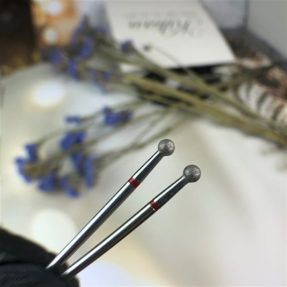 Elmas Freze başlık Top (Yumuşak - Kırmızı) 0,35mm