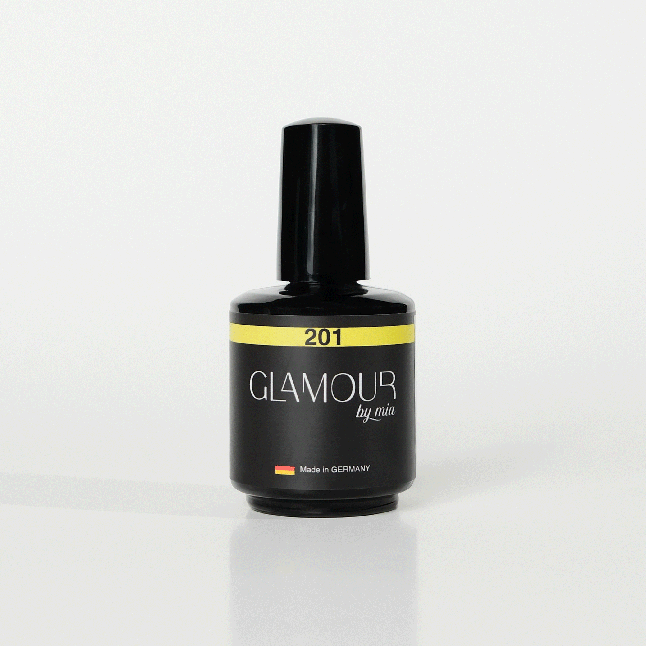 Glamour by Mia 201 Tereyağ Sarısı Kalıcı Oje 15 ml – HEMA Free – TPO Free