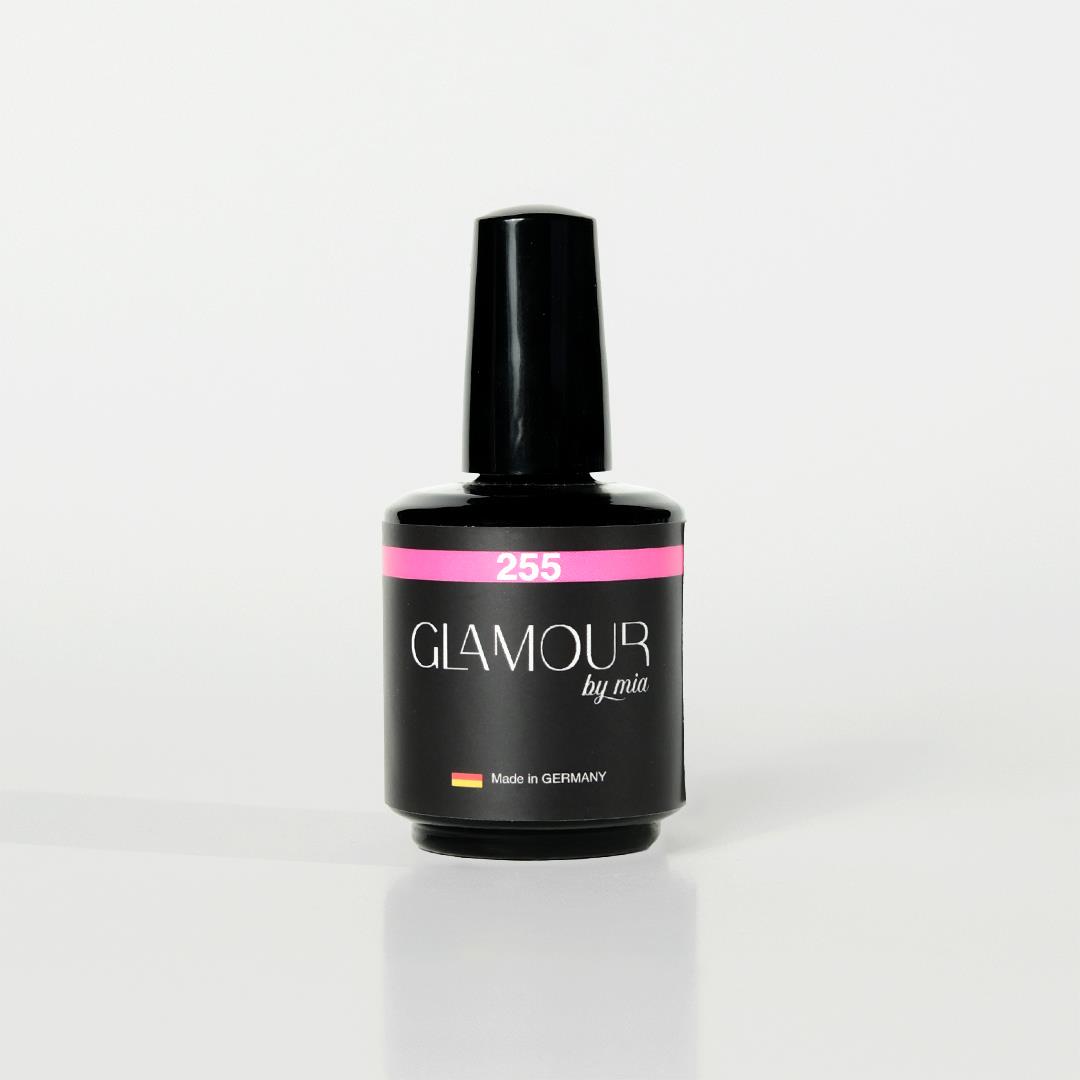 Glamour by Mia 255 Şeker Fuşya Kalıcı Oje 15 ml – HEMA Free – TPO Free