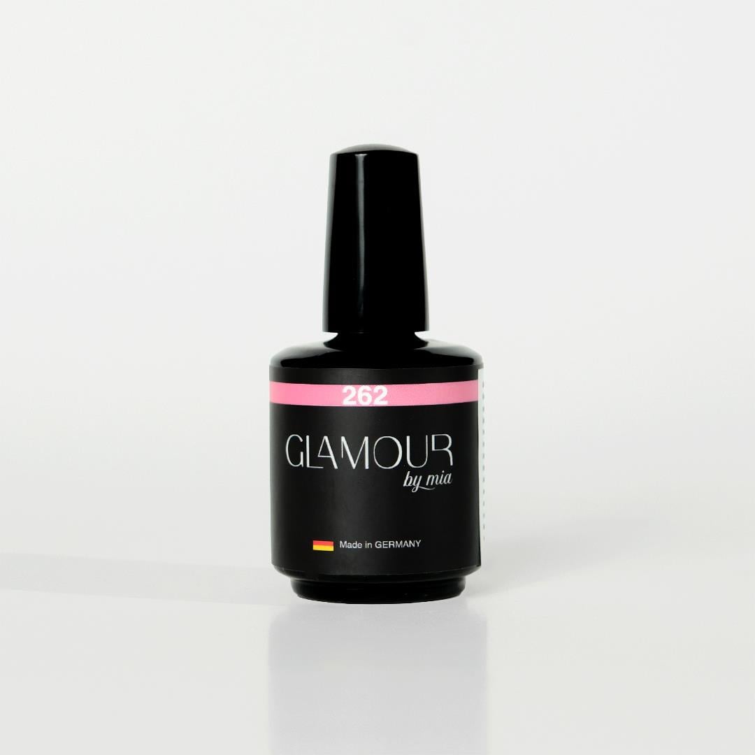 Glamour by Mia 262 Sütlü Pudra Pembe Kalıcı Oje 15 ml – HEMA Free – TPO Free