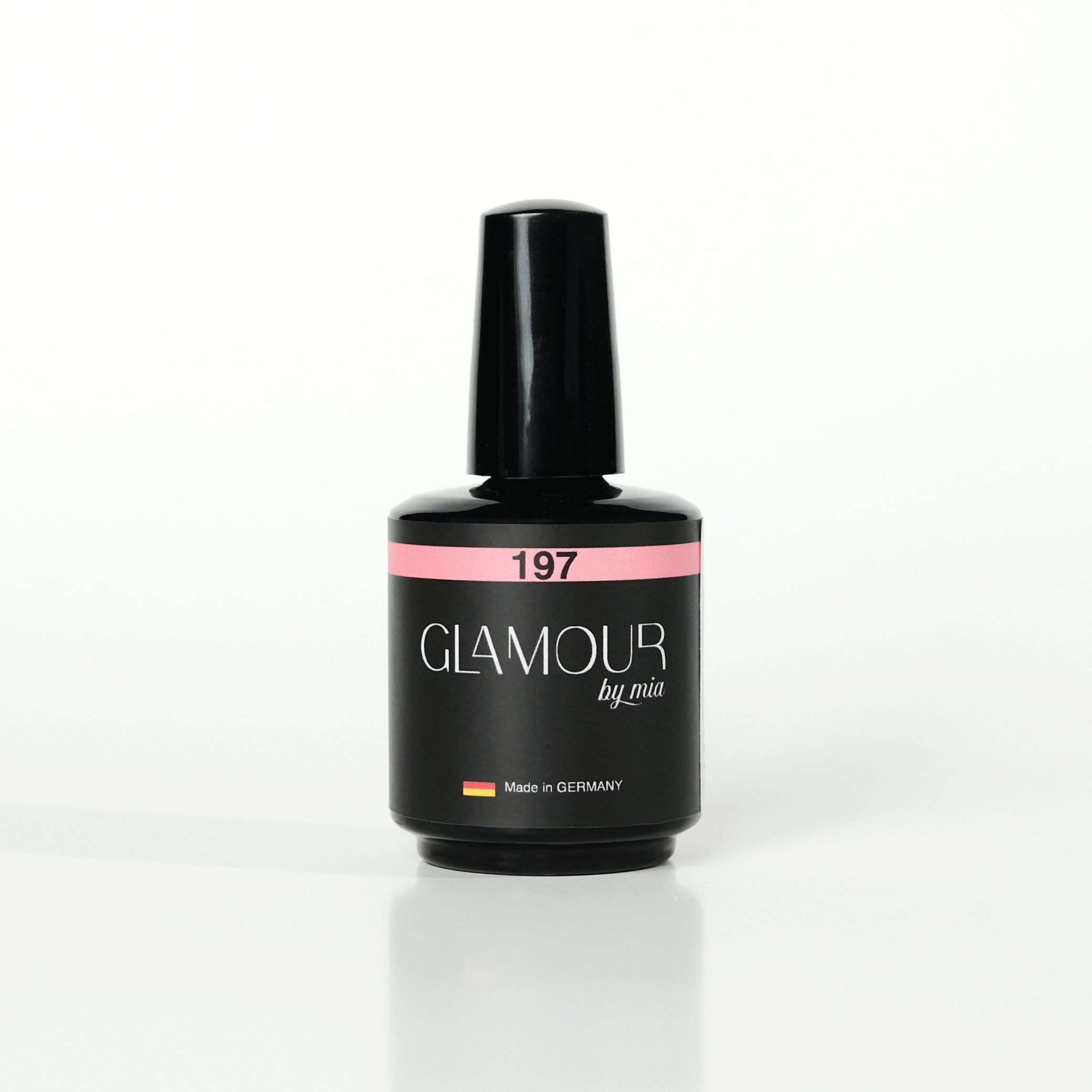 Glamour by Mia 197 Açık Somon Rengi Kalıcı Oje 15 ml – HEMA Free – TPO Free