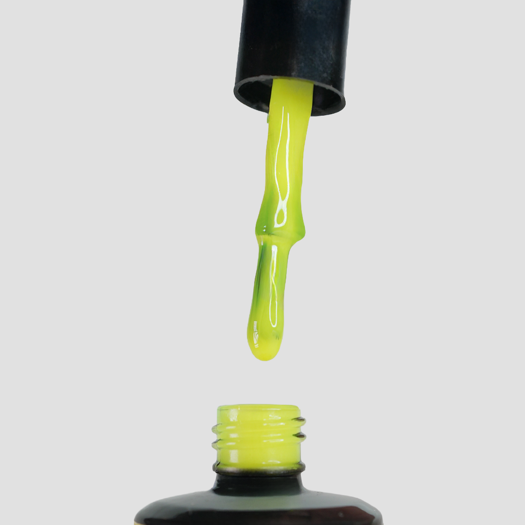 Glamour by Mia 203 Neon Yeşili Rengi Kalıcı Oje 15 ml – HEMA Free – TPO Free