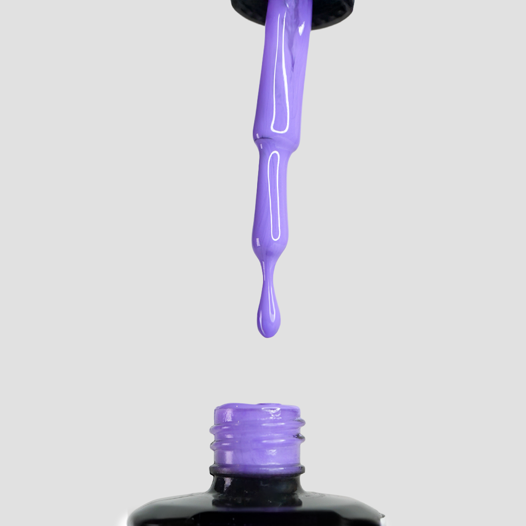 Glamour by Mia 261 Lavanta Moru Kalıcı Oje 15 ml – HEMA Free – TPO Free