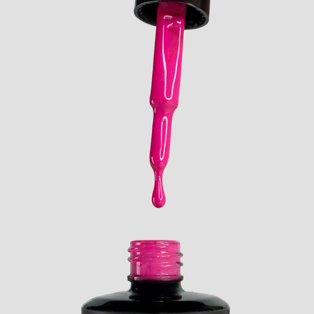 Glamour by Mia 255 Şeker Fuşya Kalıcı Oje 15 ml – HEMA Free – TPO Free