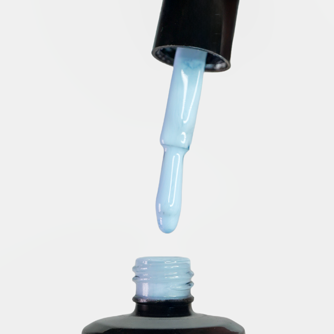 Glamour by Mia 202 Açık Mavi Kalıcı Oje 15 ml – HEMA Free – TPO Free