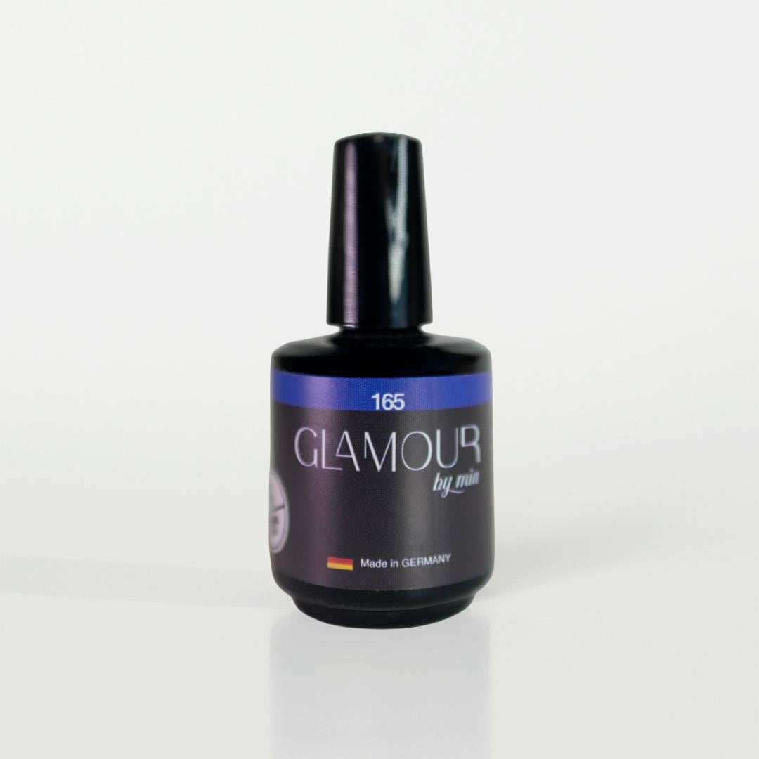 Glamour by Mia 165 Mavi Rengi Kalıcı Oje 15 ml – HEMA Free – TPO Free