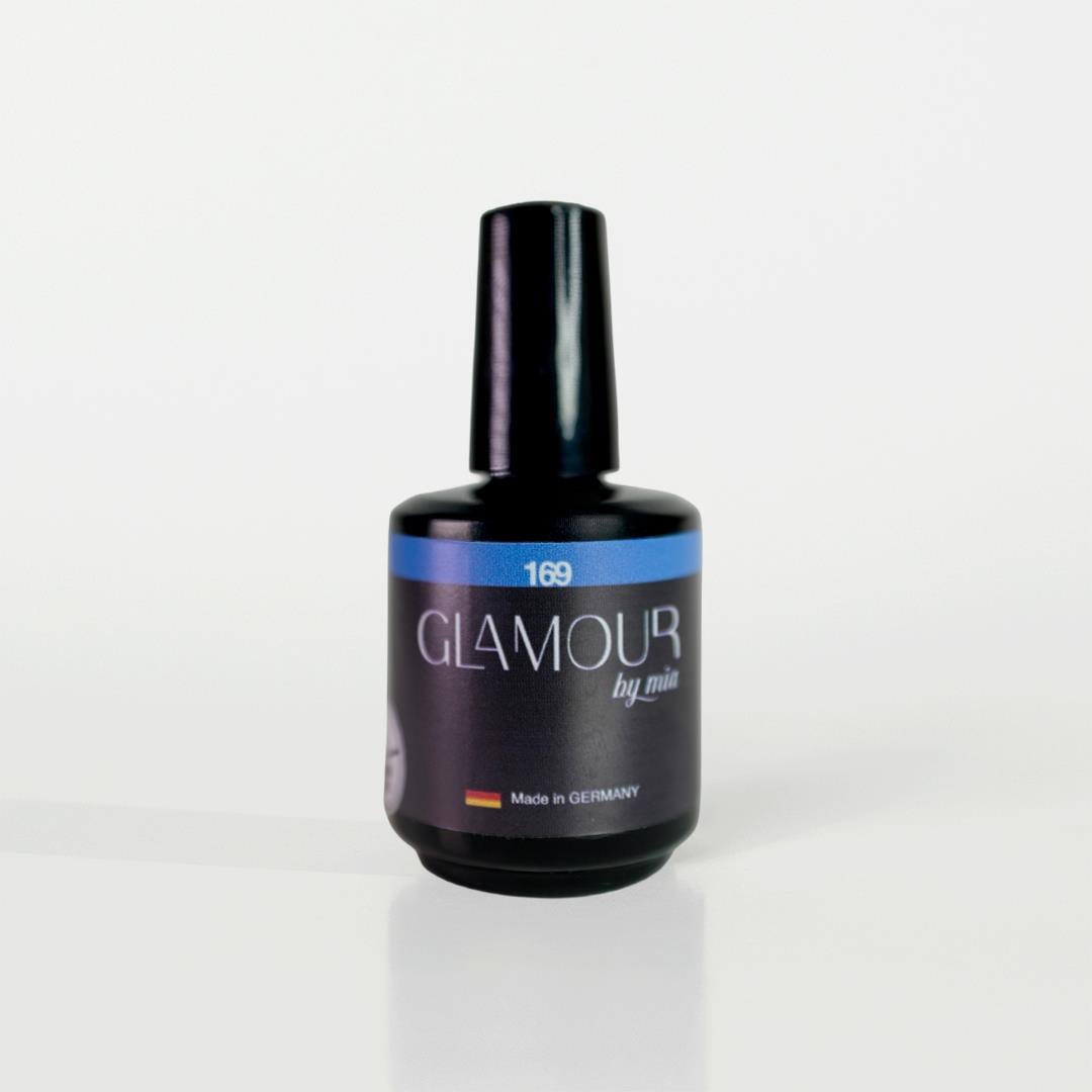 Glamour by Mia 169 Canlı Mavi Kalıcı Oje 15 ml – HEMA Free – TPO Free