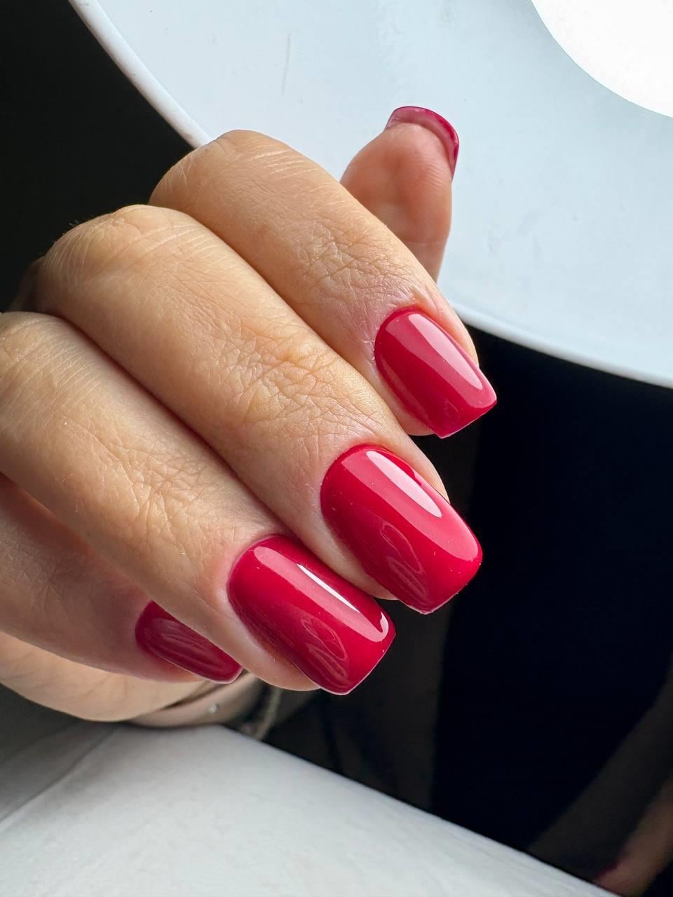 Glamour by Mia 150 Kırmızı Rengi Kalıcı Oje 15 ml – HEMA Free – TPO Free
