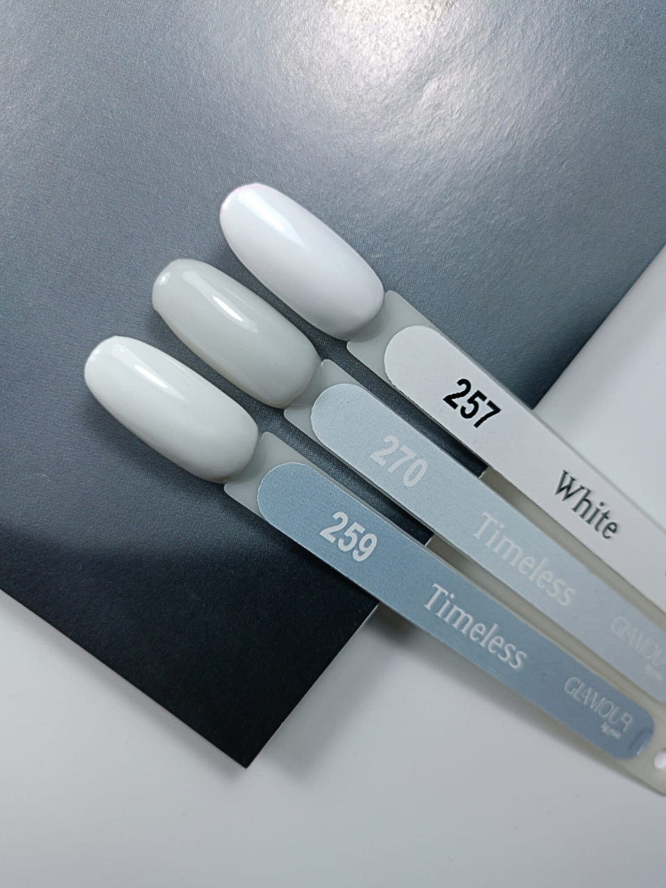 Glamour by Mia 270 Rakı Beyazı Kalıcı Oje 15 ml – HEMA Free – TPO Free