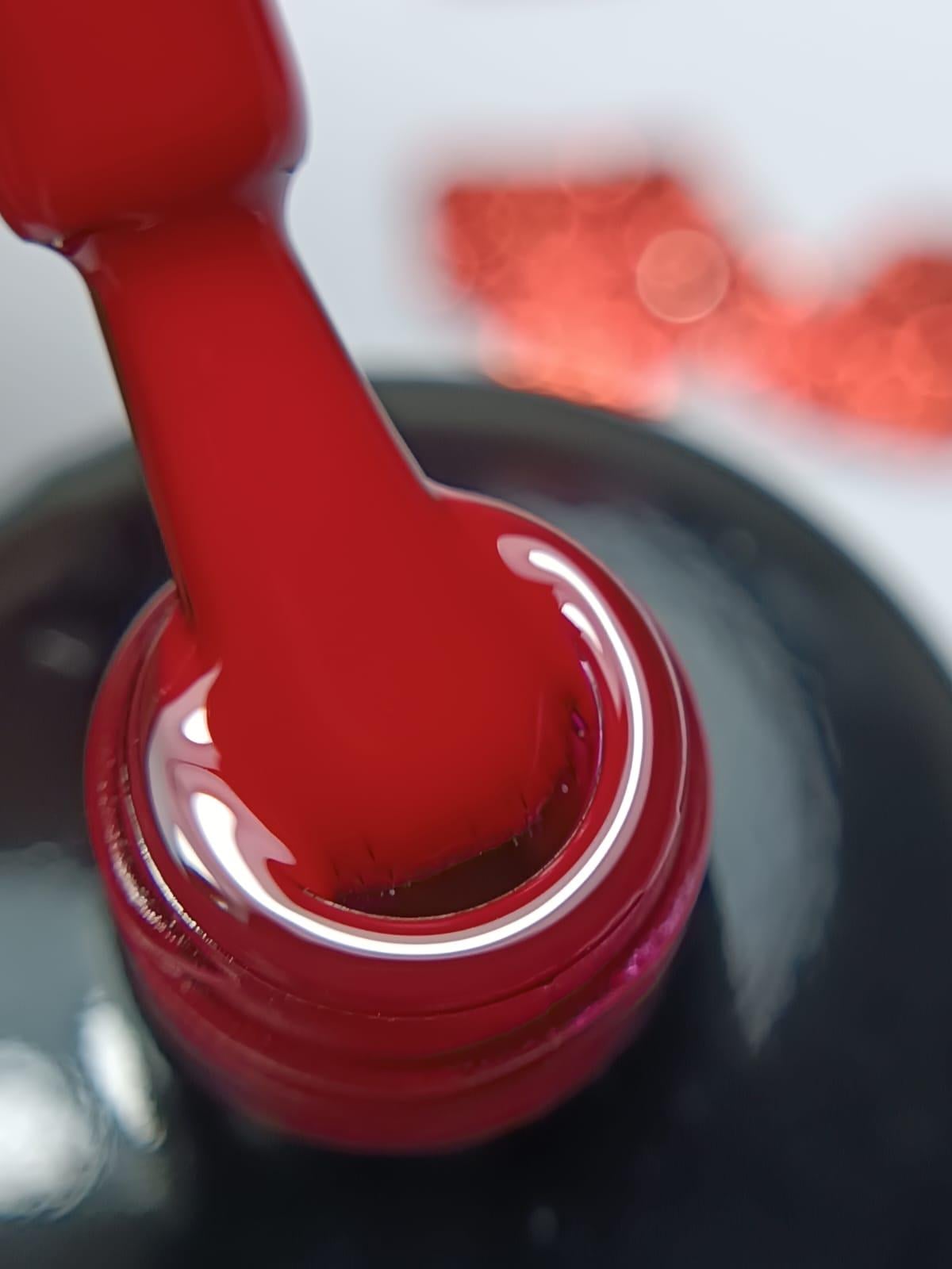 Glamour by Mia 150 Kırmızı Rengi Kalıcı Oje 15 ml – HEMA Free – TPO Free