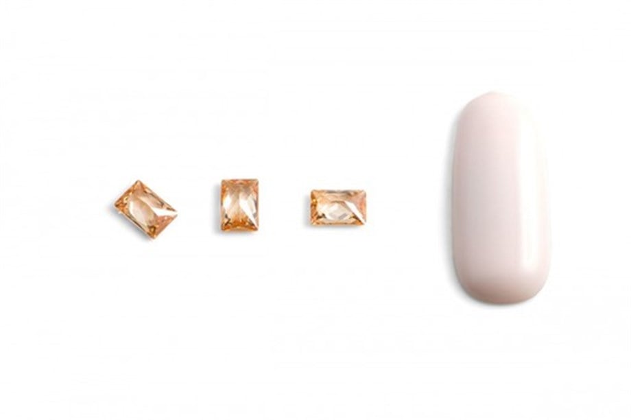 Hacimsel Kristal N1 Şampanya Baget 10lu Paket - 3D Zarif Nail Art Taşı