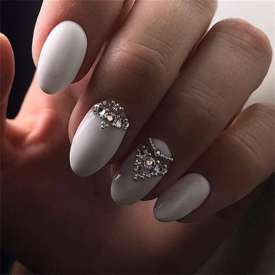 Hacimsel Kristal N1 Yakut Baget 10lu Paket - 3D Kırmızı Lüks Nail Art Taşı
